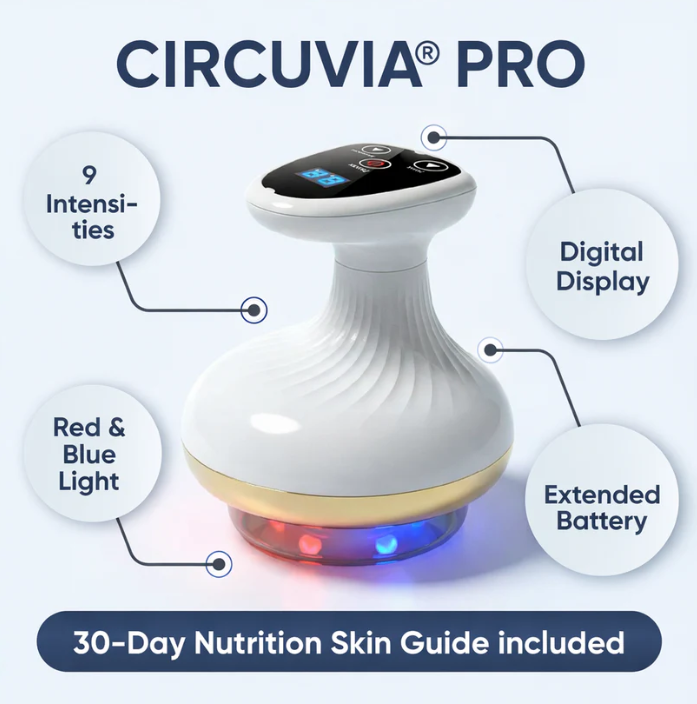 CIRCUVIA® 4 w 1 – Terapia Światłem, Redukcja Cellulitu, Poprawa Krążenia